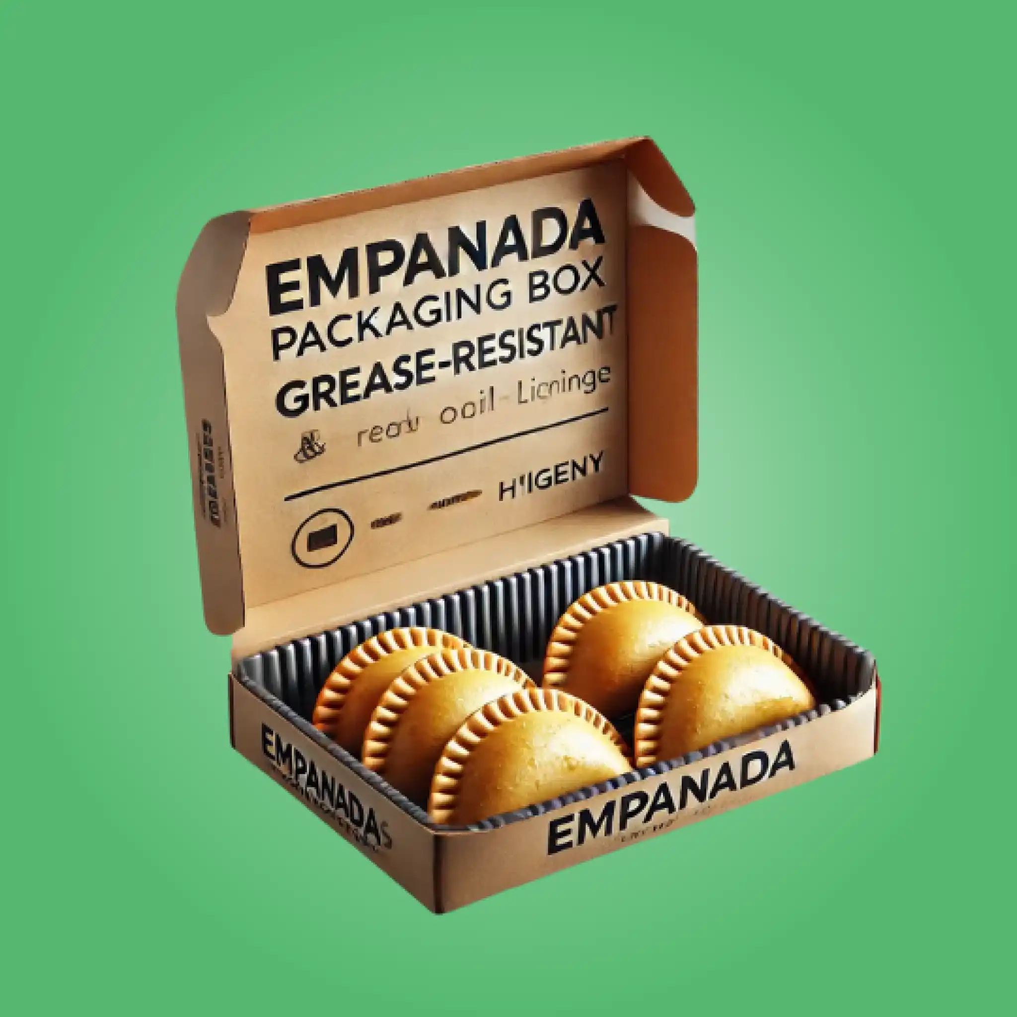 Custom Cardboard Empanadas Boxes