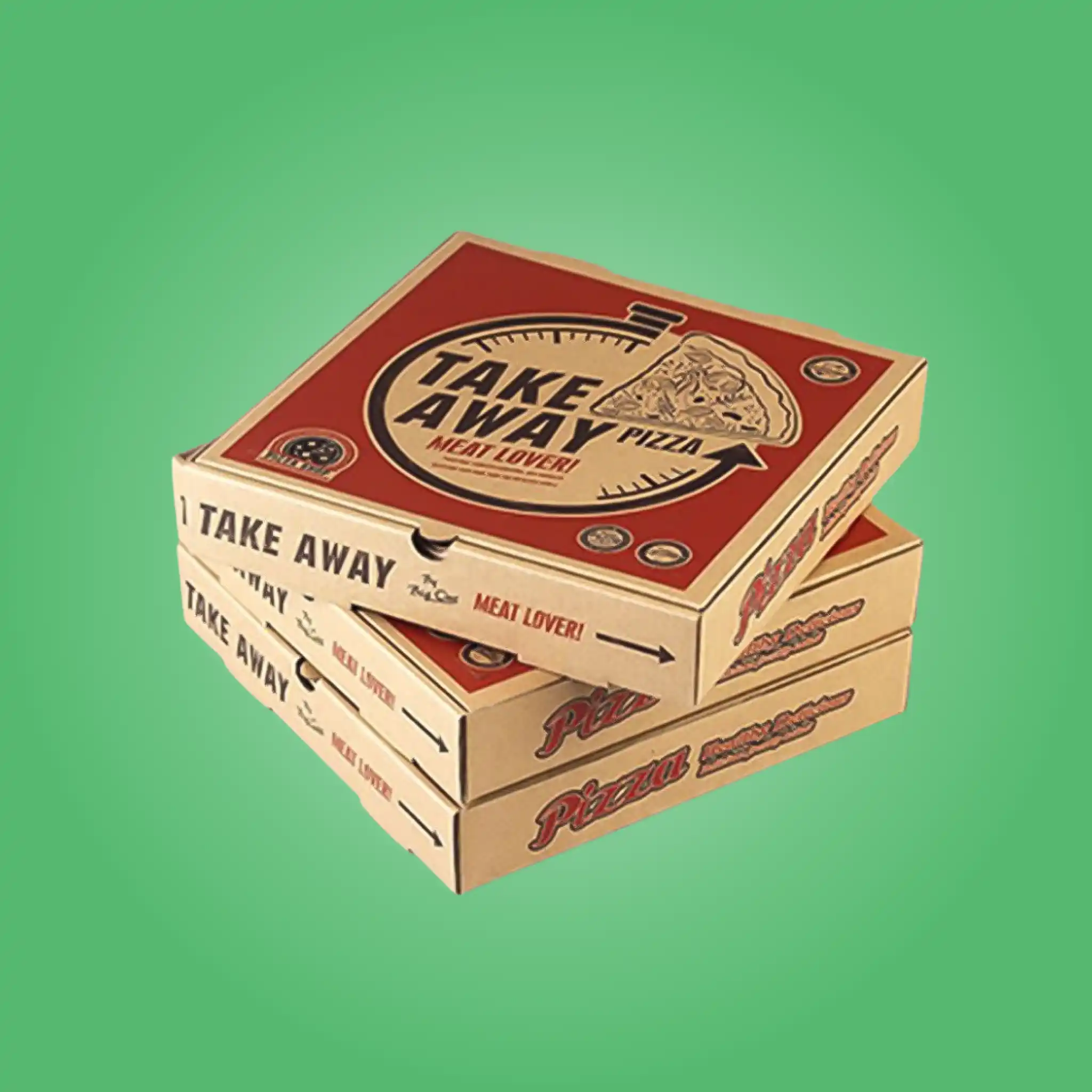 Custom Cardboard Pizza Boxes