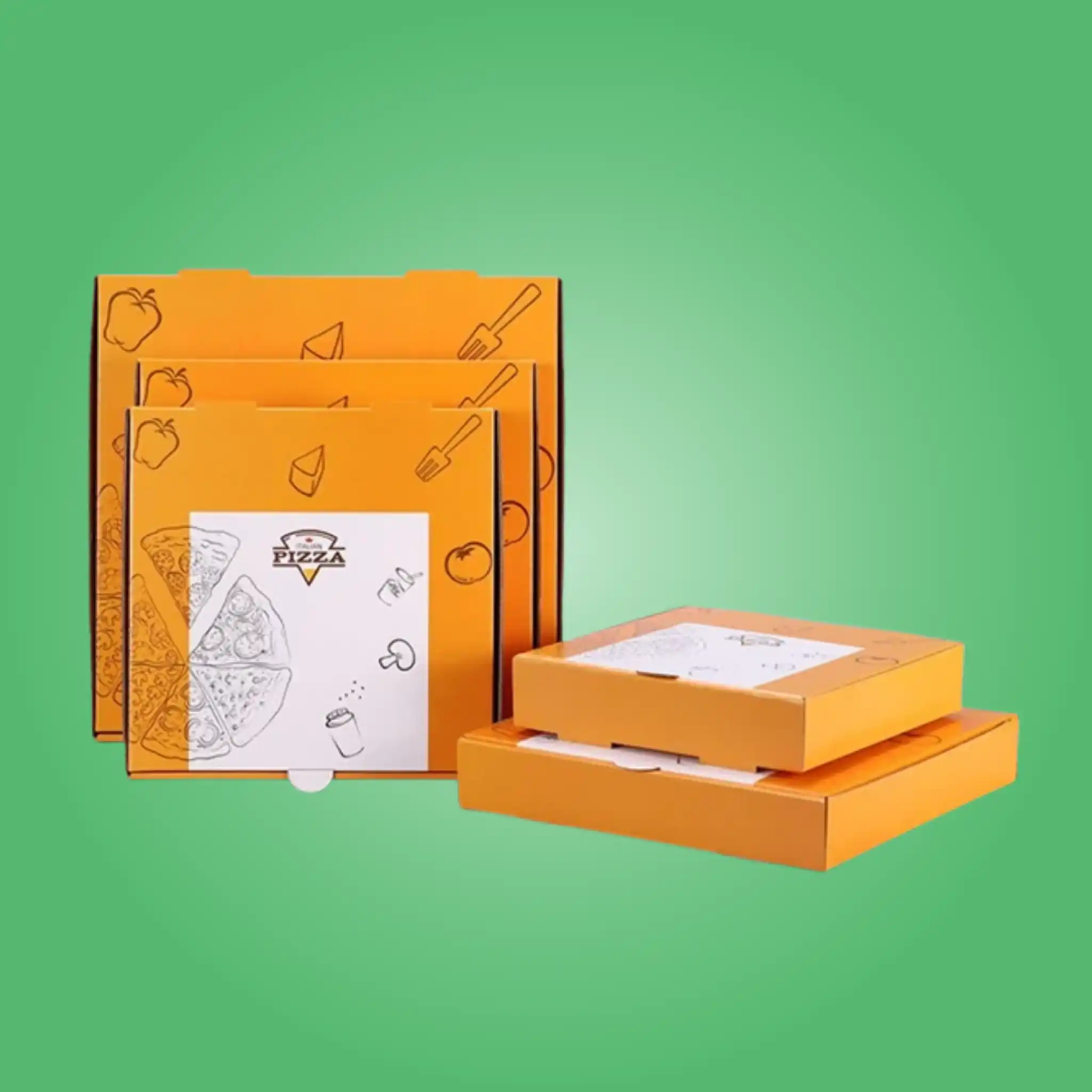 Custom Corrugated Pizza Boxes