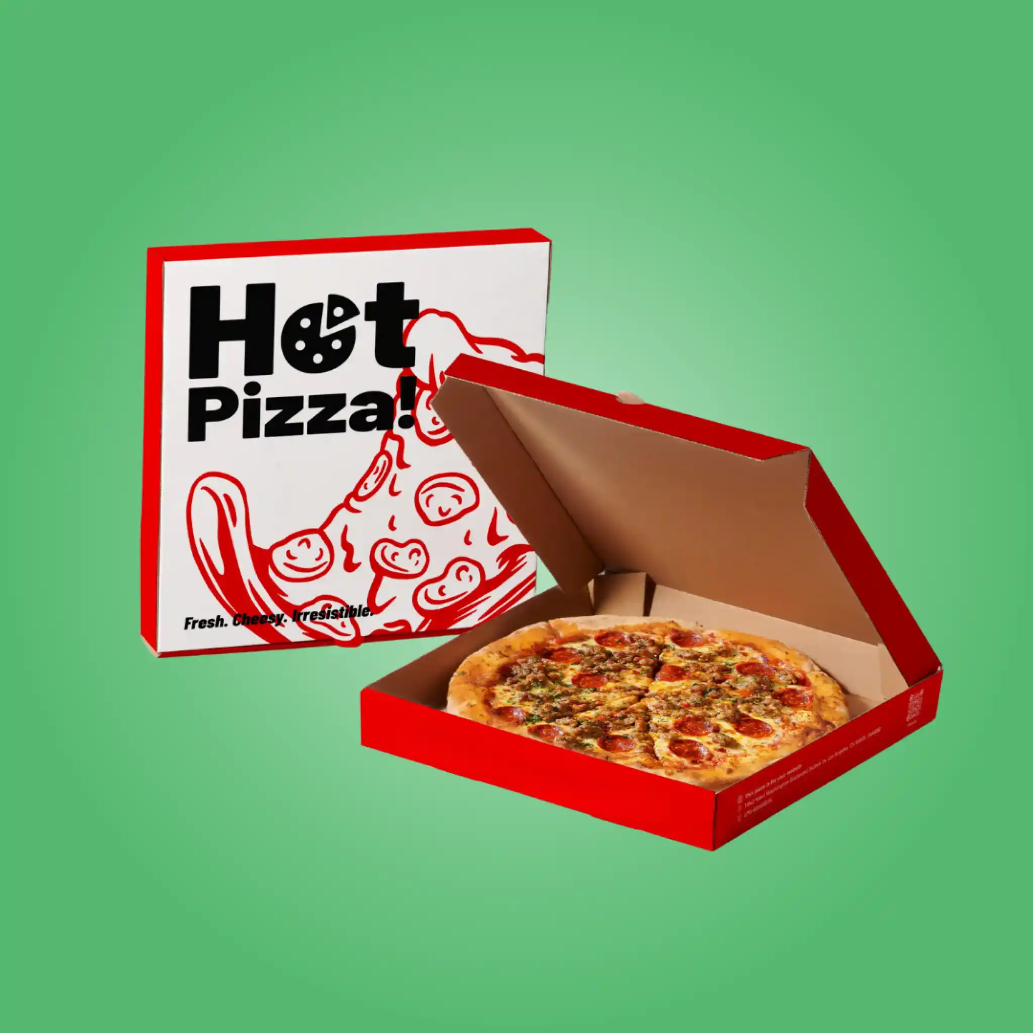 Custom Corrugated Pizza Boxes