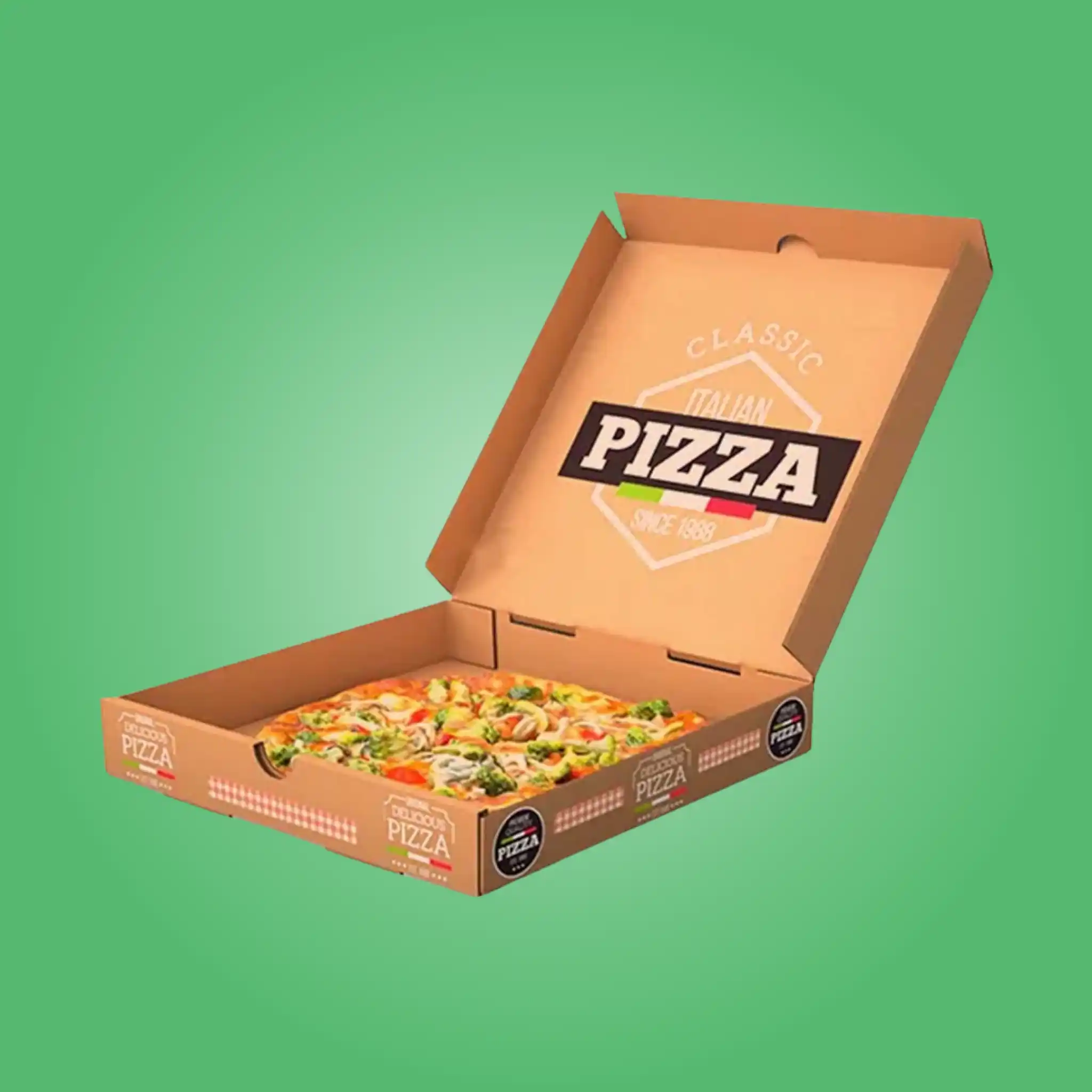 Custom Kraft Pizza Boxes